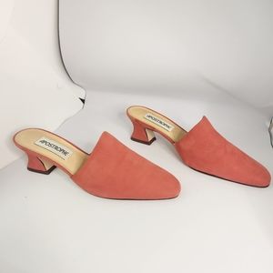 Mauve Apostrophe Mule